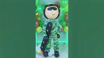 ЧЕЛОВЕК ИЗ ШАРОВ #balloons #шары #воздушныешары #balloon #art #balloondecor #snowboarding