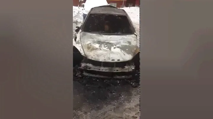 Поджог авто активиста ЖК Акварели г. Балашиха