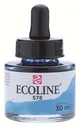 Акварель жидкая Ecoline банка 30мл №578 Лазурный