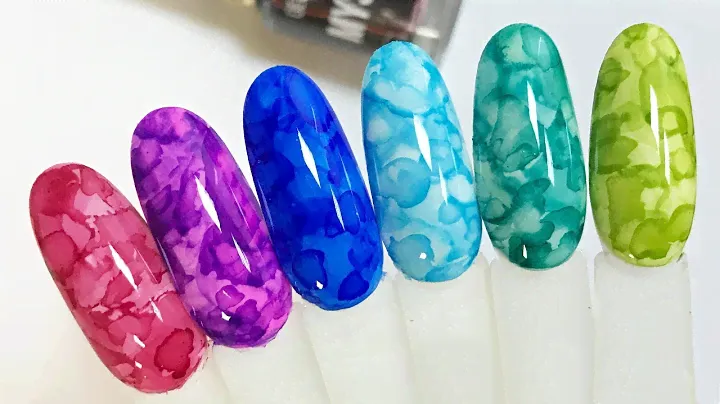 Дизайн ногтей: Лак для акварели Gellaktik Mystic