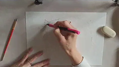 ПЕРВЫЙ УРОК. Осенний венок, акварель.