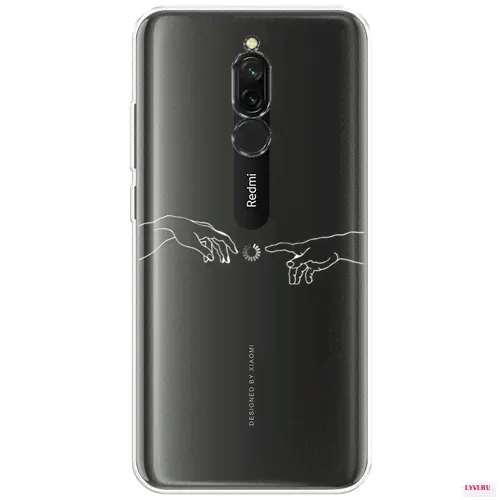 Силиконовый чехол Акварель на Xiaomi Redmi 8 / Сяоми Редми 8