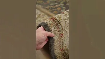 Элитный ковер ручной работы Kashan Gold AKWS-7086 10/10 HS WS Mushroom/Silver