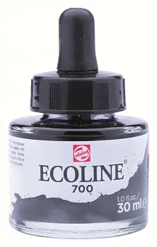 Акварель жидкая "Ecoline" банка 30мл №700 черный Артикул RT11257001