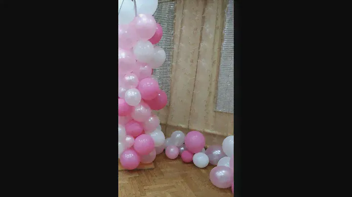 Гирлянда из воздушных шаров своими руками