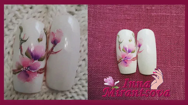 АКВАРЕЛЬ.Дизайн ногтей.ТМ MiRinails