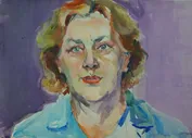 Портрет Д.И. (Акварель. СССР, 1962 г.)