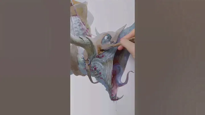 акварельные работы талантливой @kara_malikova.art