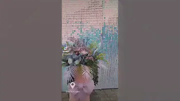 фотозона живая шары цветы
