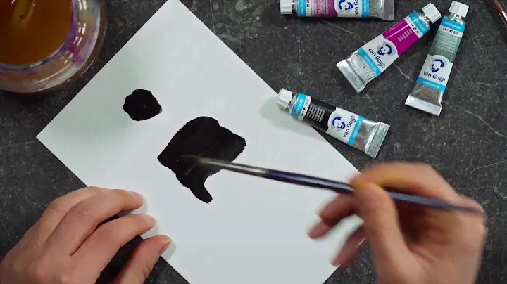 735 Oxide Black   Van Gogh Water Colours